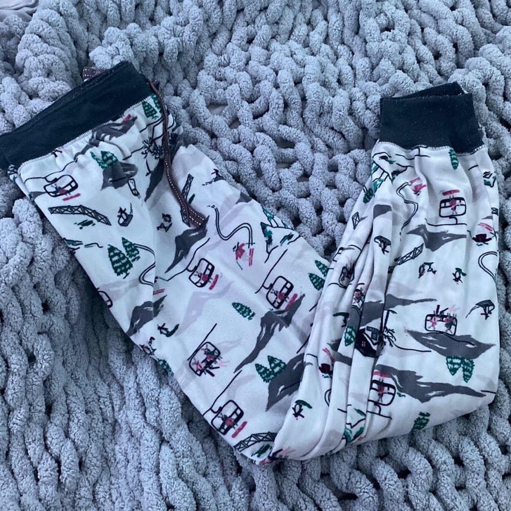 fleece pj pants